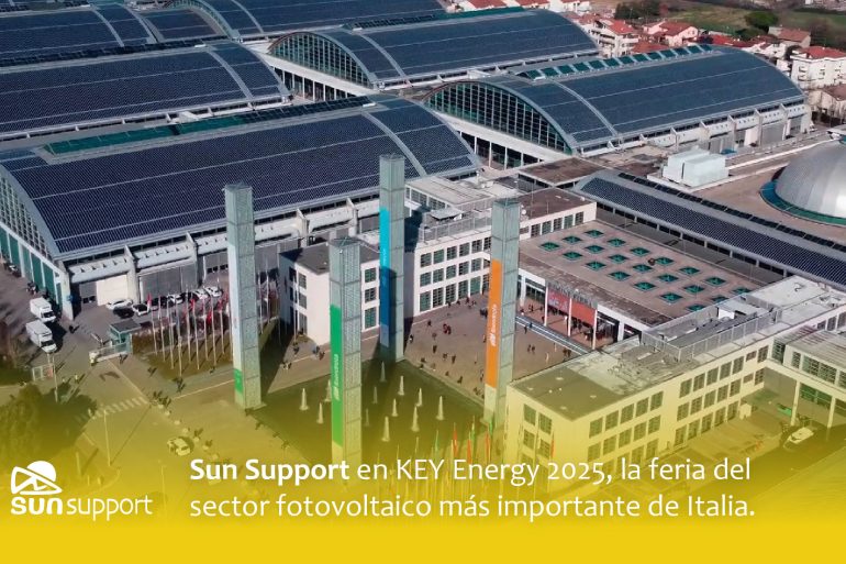 Sun Support en KEY Energy – La feria de sector fotovoltaico más importante de Italia